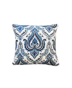 1133586blu20x20 Lacourte Masie Decorative Pillow Blue 20