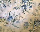 Laura Ashley Alexander Blue Floral Round Tablecloth Table New Nip