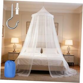 Leechand Cmcm20018jj Mosquito Net For Bed Canopy Girls Twin To King Size Lace Flower