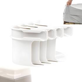 Cdzlq1 Lianlian Upin 4 Bed Sheet Holder With Locking Strip Kit Locks Fastener Non-slip