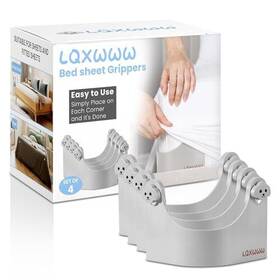 Lqx001 Lqxwww Hold Bed Sheet Holder -360 Degree Tightener- Discrete Heavy Duty