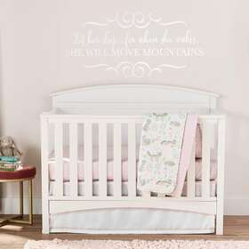 16t007323 Lush Decor Baby Pixie Fox Organic Cotton Quilt Multicolored 50 Inch L X 36 W