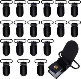 Bsc25 Marrywindix 20pcs 1 Inch Suspender Clips Metal Holder Sheet Fasteners