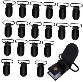 Rt20sf Marrywindix 20pcs 1 Inch Suspender Clips Metal Holder Sheet Fasteners