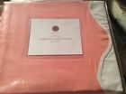 Martha Stewart Collection Queen Box Spring Cover Fancy Scallop Coral