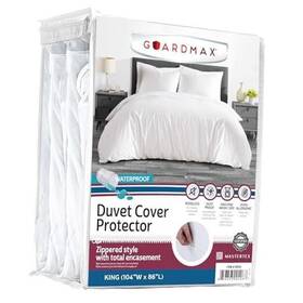 Mastertex 810098255226 Waterproof Duvet Cover - Jersey Fabric With Zipper Closure Premium Quality