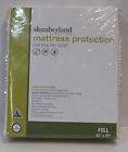 Mattress Protection Slumberland Full White Smooth Breathable 796926810587