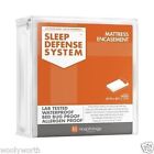 Mattress Sleep Waterproof White System Encasement Defense Bug Queen Bed Proof