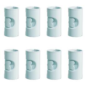 M1-bsh001 Merleu 8pcs Larger Bed Sheet Grippers With Two Gear For Holder Duvet Cover