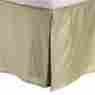Mf3000kgbs 2lsg Luxor Treasures-executive 3000 Executive Series King Bed Skirt 2 Line Embroidery Sage 855031135685
