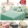 Mg300319-13 Best Choice Fitted Bed Sheet With Velvet Diamond Quilted Microfiber