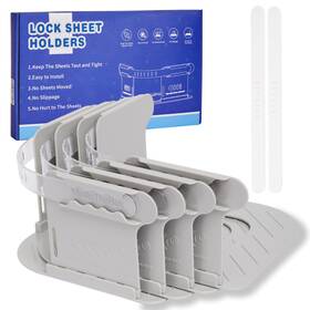 S13693872g Miniinthebox Fitted Sheet Holders To Keep Sheets In Place All Night Durable Easy-to-use