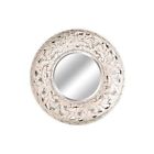 Mirror38x38 Wht Pu033y Ardant Lofty Antique