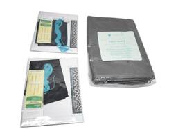 Not6249 Missouri Star Quilt Co. Storage Bag Full Queen Large Gray 16x24x6 2 Kits