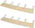 Mo1860 Hermell Products Pair Faux Wool Sheepskin Hospital Nursing Home Bed Rail Covers 091608018603