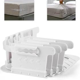 Modernnestmarket 726084663190 Lock Bed Sheet Holders For Corners - Holder Straps Fit All Mattres