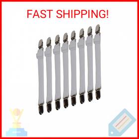 Monochef 750810445415 8pcs 2 Sets Sheet Straps Suspenders Band Adjustable Bed Corner Holder