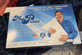 My Pillow 861159002600 Mypillow Classic Standard/queen Medium Fill White 18.5in X 28in New