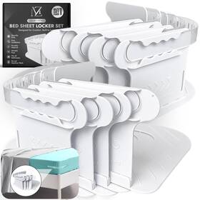 Mz2025 Mz 199284697751 Sheet Lock Holders Bed Holder Set For All Mattress Sizes Non-slip C