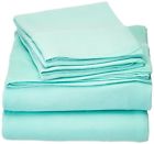 Id20-696 N-a Intelligent Design Twin Aqua Cotton Blend Jersey Knit 0675716721398