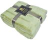 N-a Napa Queen Green Plush Cashmere Throw Blanket 0742010036586