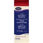 X4.75yd N-a Wrights Red Single Fold Satin Blanket Binding 0070659281082