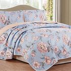 Nb2016z223quilt-dlq Ntbay 3pcs Reversible Coverlet 748579477662