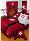 Ncaa Sidelines Comforter Full Queen University Of Alabama Polyester Jersey Red 693829275065