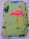 Nick Nora Poolside Flamingos Bbq Size Sheet Set By Wamsutta
