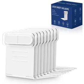 Cdj-08 Ninonly Patented Bed Sheet Holder 8 Pcs Lock Holders For Corners Heavy Duty F