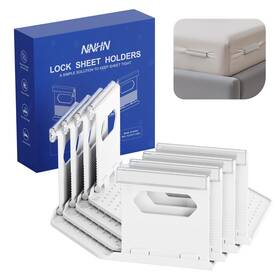 Nnhn 683125202162 Lock Sheet Holders Keep Sheets Firm And Tight Heavy Duty Bed Holder Stra