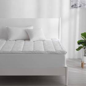 43025041035 No Superior Loft Polyester Mattress Pad Queen - Hypoallergenic