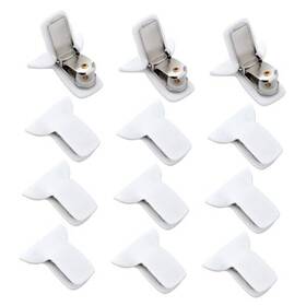 06048 Nqeuepn 12pcs Duvet Clips For Comforter Inside Strong Hold Blanket Quilt Fasteners