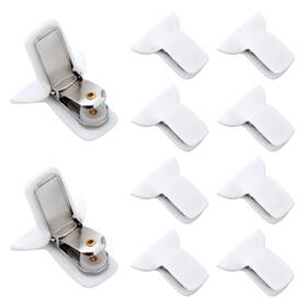 1023469 Nqeuepn 10pcs Duvet Clips To Hold Comforter Inside White Padded Co
