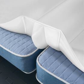 Cq-001 Odesoy Upgrade 3-in-1 Bed Bridge Twin To King Converter With Fitted Sheet- Mattr