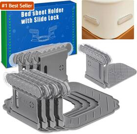 Odopok 711181271812 Bed Sheet Holders For Corners Fitted Fit Lock