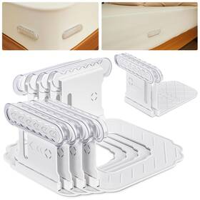 Odopok 769092053102 Bed Sheet Holders For Corners Fitted Fit Lock Holde