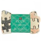 Ol933 Bulk Buys Super Soft Jacquard Coral Fleece Blanket 731015220601