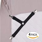 On-cdgdj-001-001 Onson Bed Sheet Fasteners Adjustable Triangle Elastic Suspenders Gripper Holder
