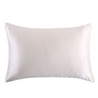 Oosilk201509290105 Yozos Pillow Shams Oosilk Mulberry Silk Pillowcase Standard Queen Ivory 602258434592