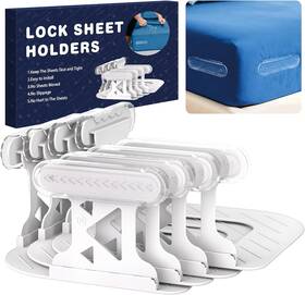 Oyorl 711181711042 No-lift Bed Sheet Holders For Thick Mattresses Triangle Straps Keep