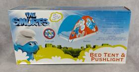 Peyo 784857474787 The Smurfs Bed Tent And Pushlight For Twin Indoor Use 2011 New Nrfb Rare