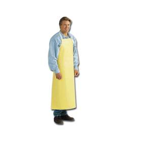 1026673 Pgi Mini Brute Heavyweight Double Coated Nitrile Apron Navy White 3