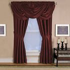 Pocket Rouge Panels Window Red Rod Versailles Wide Drape Home Elrene
