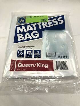 523573 Pratt Mattress Bag Queen And King Fits Pillow Top California 100 Inch X 78 14