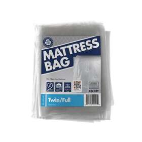 Tfmtbg10 Pratt Retail Specialties Mattress Bag Twin/full Clear Standard Duty 10 Pack