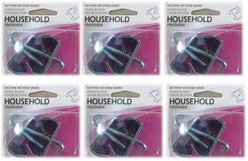 U-9005 Prime Line Products Prime-line Bed Frame Handrail Clamp 1ftft X Steel Zinc-plated 2ct 6pk