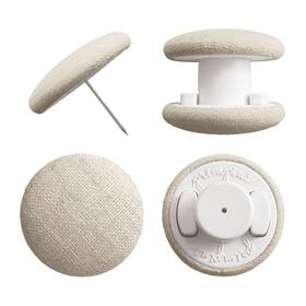 Primpins 810111510837 Duvet Clips Classic Linen 20 Colors Available Double Sided Pin Fasteners Prevent
