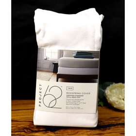 Project 62 400605440506 Twin Boxspring Cover True White New Bedding
