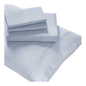 Purecare 782717563596 New Premium 100% Tencel Sheet Set Blue In Size Queen